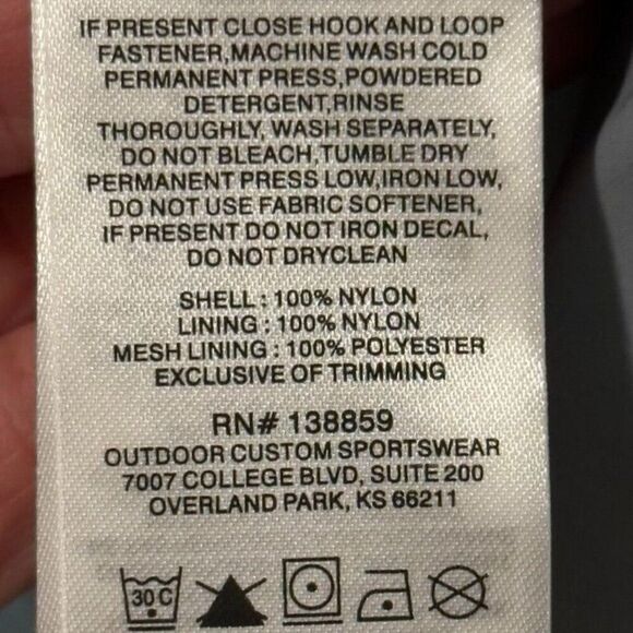 NWT Columbia Glennaker Lake Rain Jacket, Virginia Cavaliers UVA Sportswear - Picture 9 of 13